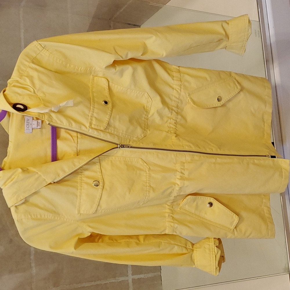 J.Crew yellow jacket
